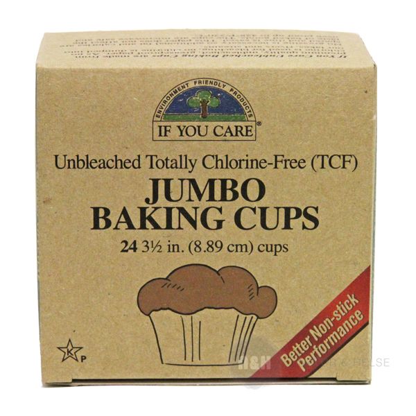 Baking Cups jumbo 100 % nedbrydelig